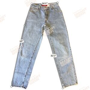 Levi's Light Blue Wide Leg Jeans